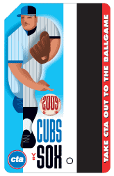 2009 CTA Fare Card Crosstown Classic by Steve Musgrave